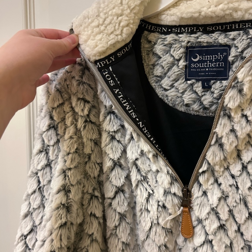 Simply Southern quarter zip pullover jacket - Picture 3 of 5